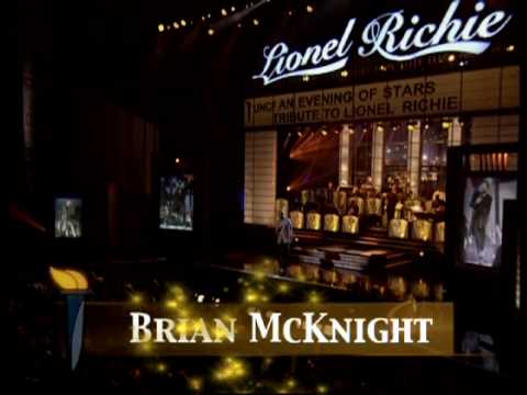 Brian McKnight Sings "Truly" - An Evening of Stars Tribute to Lionel Richie!