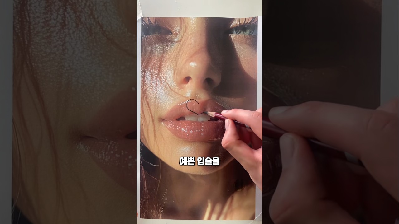 사진처럼 입술 그리는 법