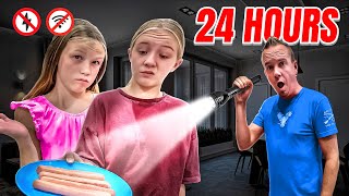 No Wifi or Electricity for 24 Hours!!
