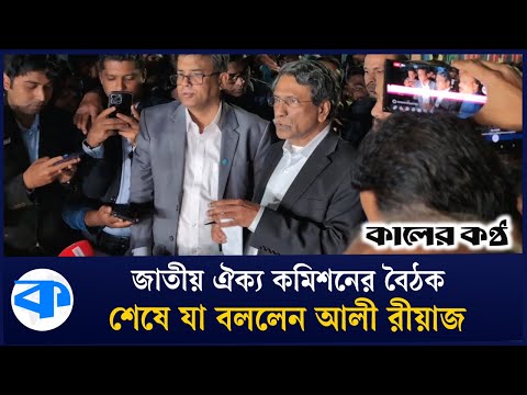 ঐকমত্য কমিশন রাজনৈতিক দলগুলোর সঙ্গে আলাদাভাবে কথা বলবে আলী রীয়াজ | Ali Riaz | Consensus Meeting