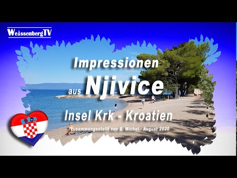 Urlaub Kroatien   Insel Krk   Njivice  August 2020