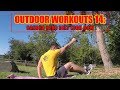 Outdoor Workouts 14: Seated Rear Delt Banded High Row
