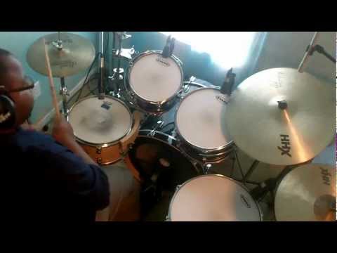 Joey Sommerville - School Boy Crush (feat. Wayman Tisdale) (Drum Cover) Average White Band