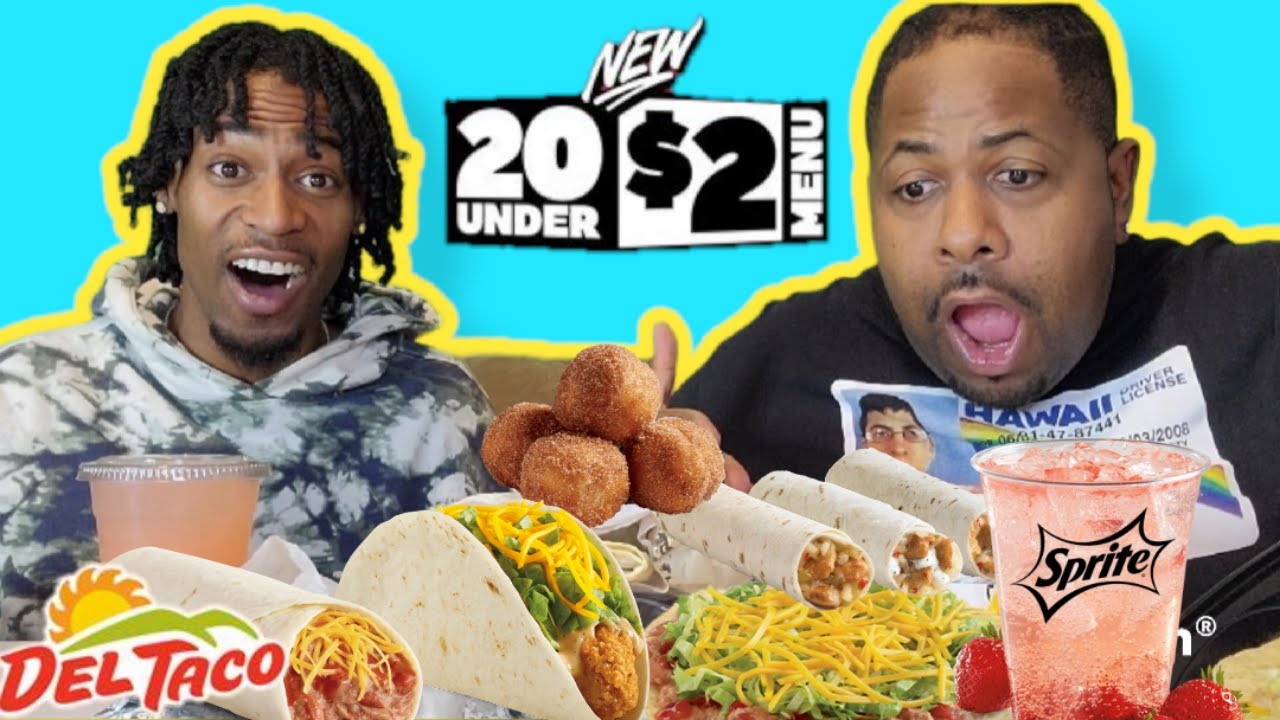 Trying the Del Taco 20 Under $2 Menu | is it a great value?