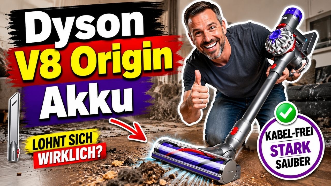 Dyson V8 Origin Akku - Dyson Staubsauger Akku Angebot: Lohnt sich dieser Staubsauger wirklich?