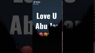 Beautiful status Love you Abu Jan 2020_Treanding s