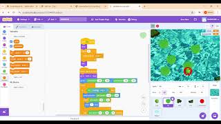 jumping frog game on scratch