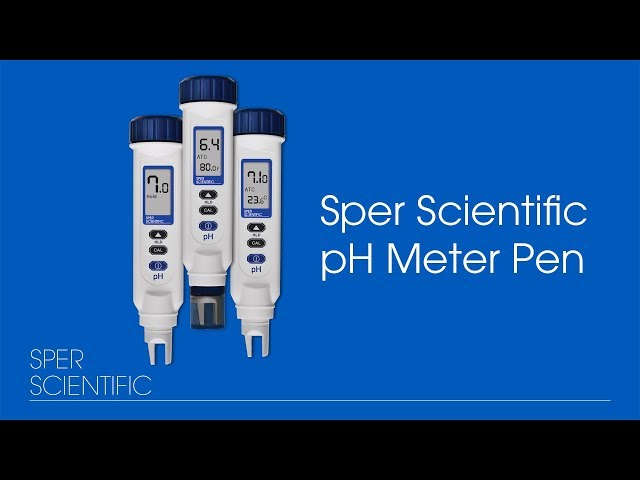 Ph Meter Pen Demo