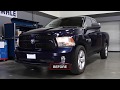 Anzo USA 2009 2018 Dodge RAM U Bar Projector Headlight W LED Signal