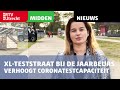 XL-teststraat bij de Jaarbeurs verhoogt coronatestcapaciteit met 10.000 per dag [RTV Utrecht]