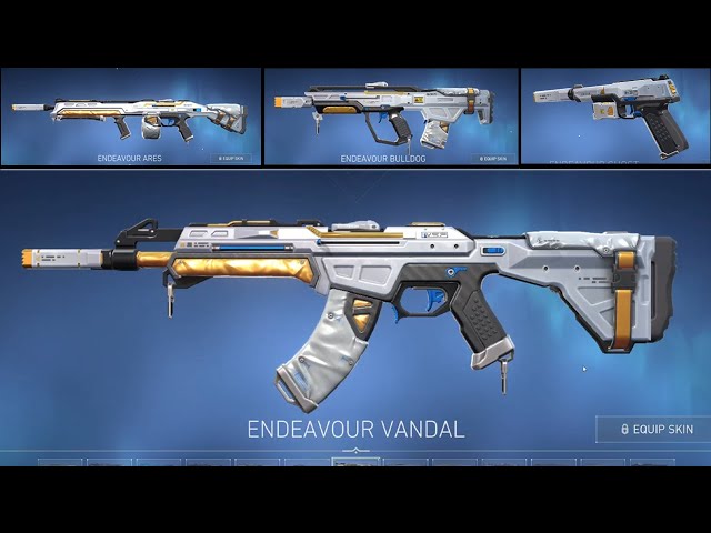 Valorant To Introduce A New Weapon Skin Collection Endeavour