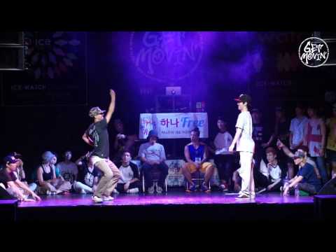GET MOVIN' 6 FINAL - HIPHOP BEST8-4 Diyor vs 5000
