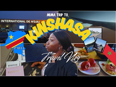 PART 1: MY FIRST TIME IN CONGO- KINSHASA motherland // TRAVEL VLOG