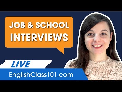 Common English Interview Questions and How to Answer Them Well