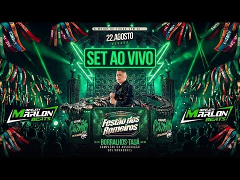 SET AO VIVO DJ MARLON BEATS - O BRAVO CROCODILO - BORRALHOS SANTO ANTÔNIO DO TAUÁ - 22-08-2026