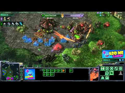 StarCraft 2 -  Stephano [Z] vs ThorZain [T] G3 (Commentary)