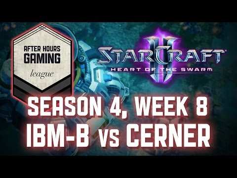 AHGL IBM-B vs Cerner - Season 4 Week 8 - Starcraft 2 Match-up Introduction