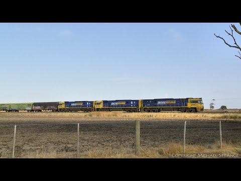 7PM5 Pacific National Mixed Freight - PoathTV Australian Trains & Railway Rolling Stock