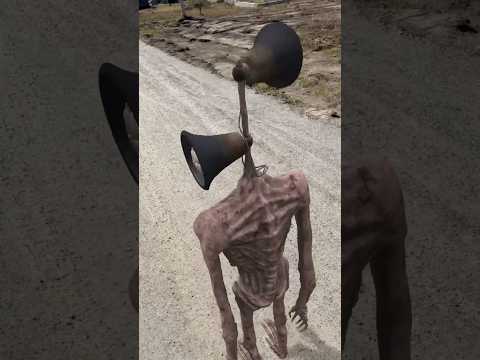 OMG 😱 We Meet a Little Siren Head on a Walk #shorts #sirenhead #viralvideo