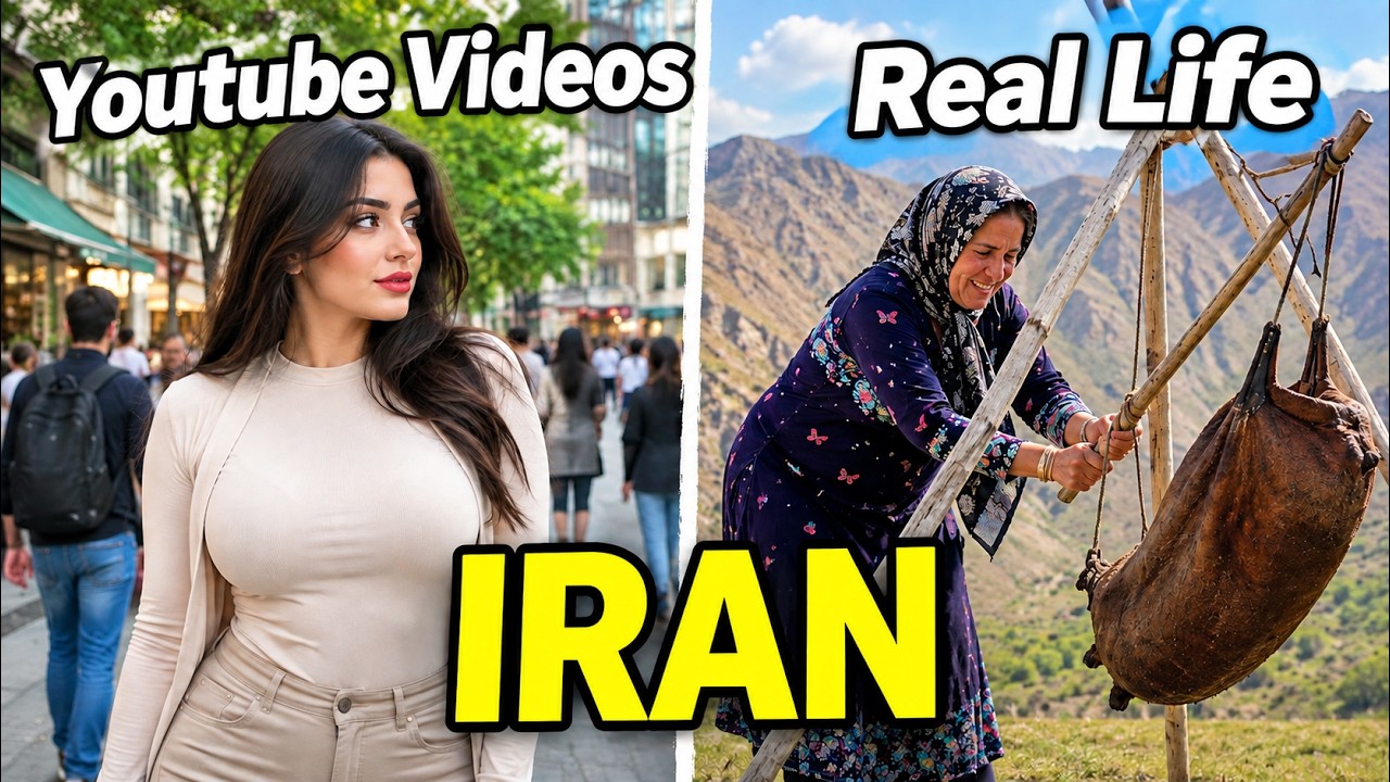 Iran: YouTube Videos vs. Real Life 🇮🇷