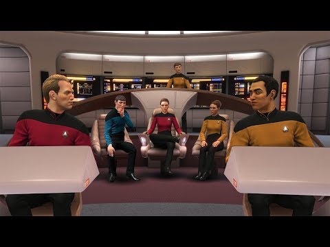Star Trek: Bridge Crew TNG (Ubisoft) Ops Gameplay - PSVR, Rift, Vive