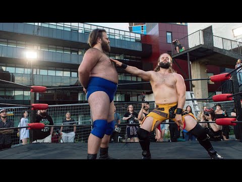 Ethan Knight vs Big T - Pro Wrestling Unleashed - Propeller Arcade - August 12th 2023