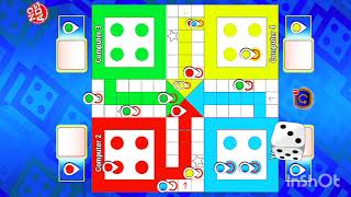 Ludo game in 4 player gameplay#ludogame #ludogaming #boardgame