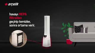 ArçelikYeni Kule Tipi Vantilatör ile Temiz Havanın Keyfini Yaşayın!