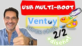 🎨 PERSONALIZAR Ventoy DISEÑO y MENÚ