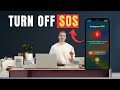 How To Turn Off SOS On Iphone 14