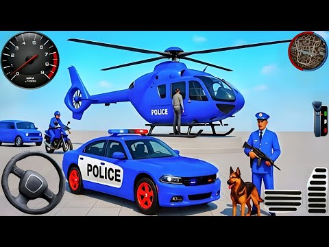 Police Car Chase Simulator 3D Game - Real Cop Cars Driving Simulator 2025 - Android GamePlay
