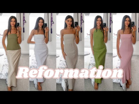 Summer Fashion Inspo: Reformation Try-On Haul! ✨