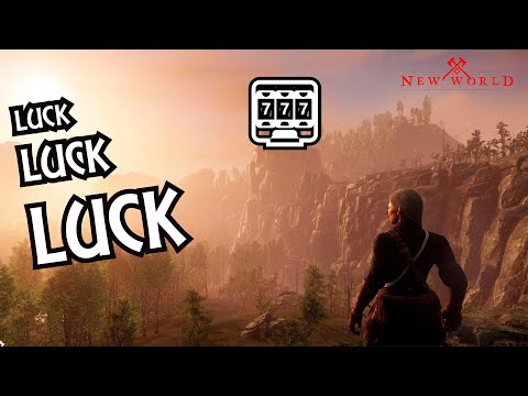 Amazon's New World. What You need to know about Luck and Why Luck is so Important