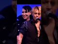 Marilyn Manson Kissing Johnny Depp #shorts #johnnydepp #kiss #kissing #marilynmanson #bromance