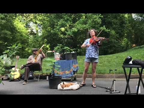 Terrell Texas Blues - Miss Moonshine (fiddle) and Evan Kinney (banjitar)