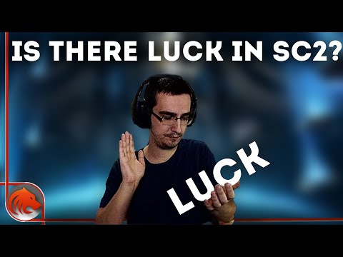 Is There Luck in StarCraft 2?