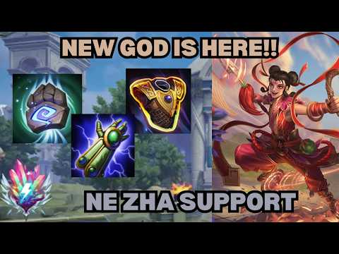 NEW GOD IS HERE AND IS SO FUN! - Ne zha Support Smite 2 Gameplay