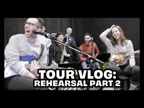 TOUR VLOG // REHEARSAL (part 2) feat. Sierra Hull and Antwaun Stanley