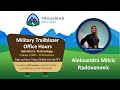 Military Trailblazer Office Hours 2021-12-03