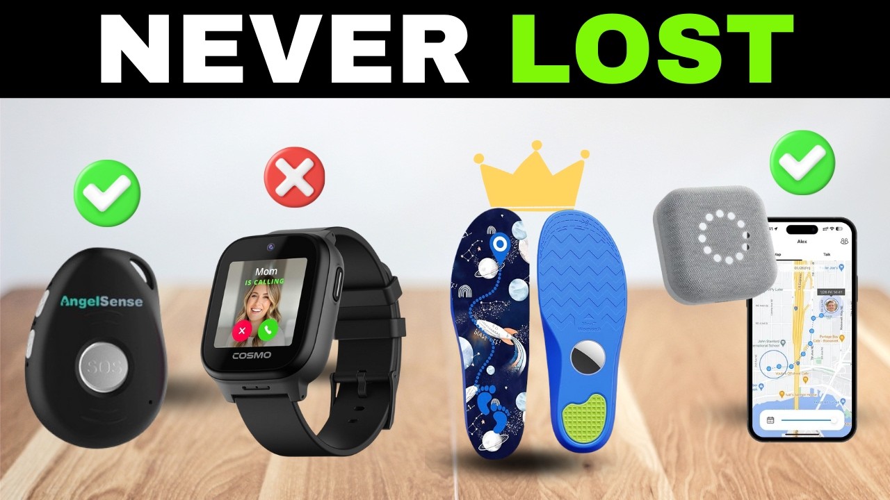 ✅ 7 BEST GPS Trackers for Kids [2026] 📍Child Hidden Tags vs Smartwatches on Amazon