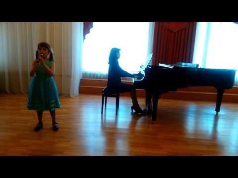 A. Vivaldi. Concerto C-dur for Flautino. Largo. Angelina Shadrina.