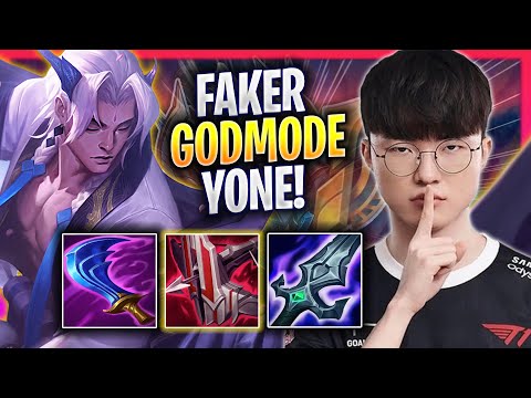 FAKER LITERALLY GOD MODE WITH YONE! - T1 Faker Plays Yone MID vs Gragas! | Season 2024