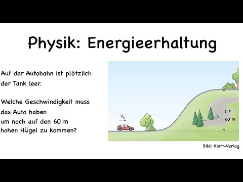 Physik -  Energieerhaltungssatz - Einfach erklärt