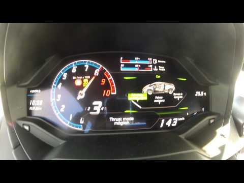 Lamborghini Huracan - 0-250 km/h Acceleration