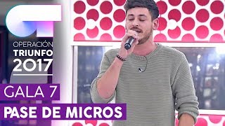 MI HÉROE - Cepeda | Segundo pase de micros para la Gala 7 | OT 2017