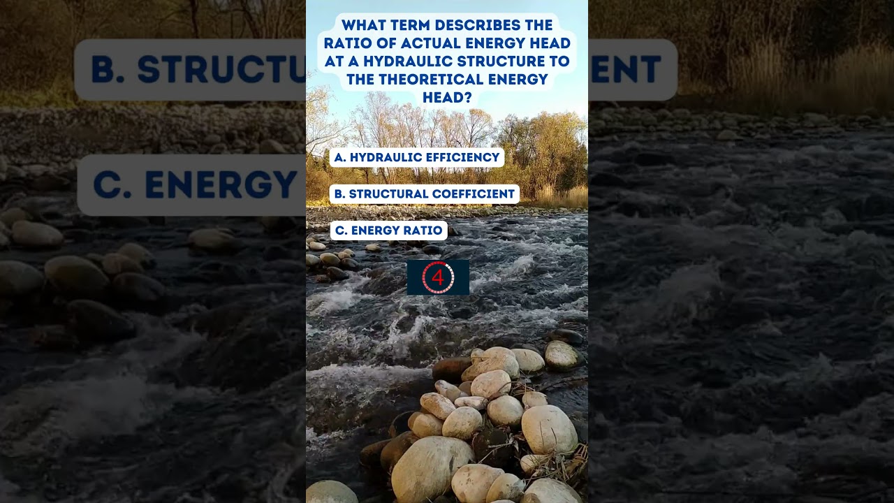 Hydraulic Structure Efficiency