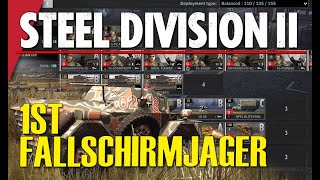 1ST FALLSCHIRMJAGER! Steel Division 2 Battlegroup First Look (Battle for Rimini DLC)