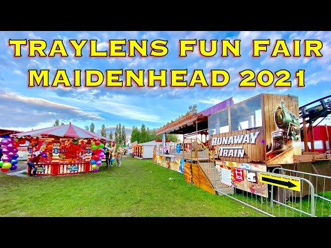 Traylens Fun Fair Maidenhead Vlog 22nd May 2021
