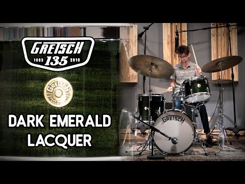 Gretsch 135th Anniversary Drum Set - Dark Emerald Green Lacquer