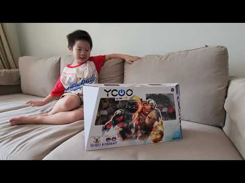 Unboxing YCOO Silverlit ROBO KOMBAT